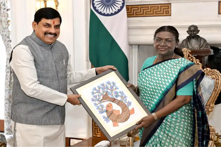 President Droupadi Murmu arrives in Madhya Pradesh; CM Yadav says visit matter of pride for state