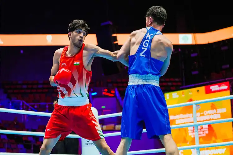 India's Minakshi advances to quarterfinals at Boxing World Cup in China