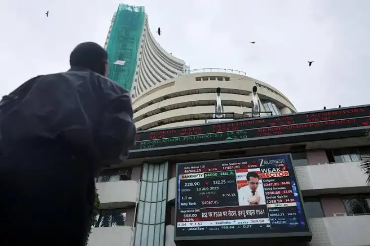 Indian markets open with sharp decline led by IT sell-off; Global cues remain mixed