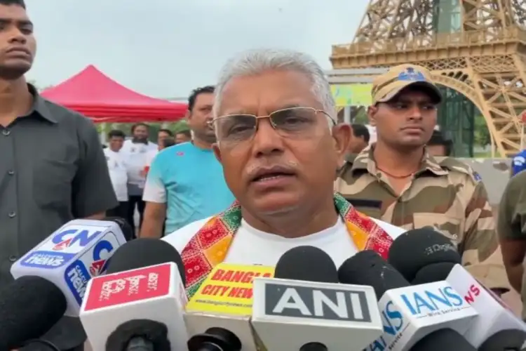 30,000 to participate as PM Modi will lead Yoga Day celebrations in Bengal, says Dilip Ghosh