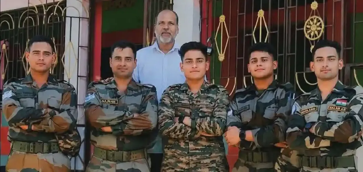 Assam: Textile shopkeeper's five sons become guardians of the nation.