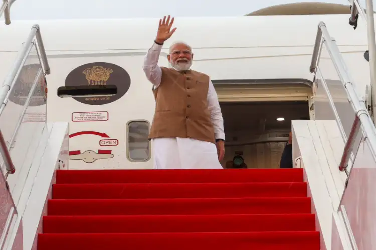 PM Modi returns to Delhi after concluding France, Slovakia visit