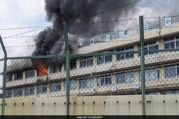 Fire breaks out at Tokyo elementary school, nearly 300 students and teachers evacuated