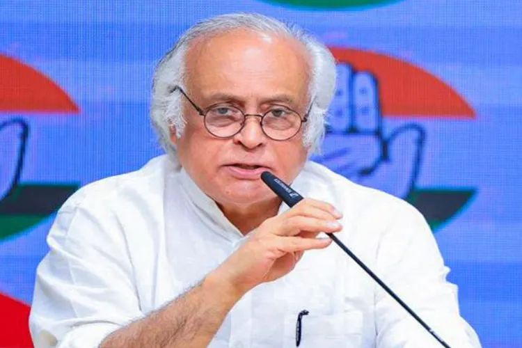 Ramesh raised questions on the Great Nicobar Project