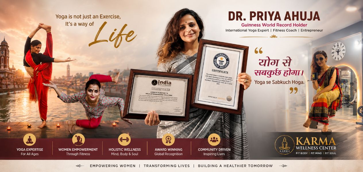 Yoga changed the life of Dr. Priya Ahuja