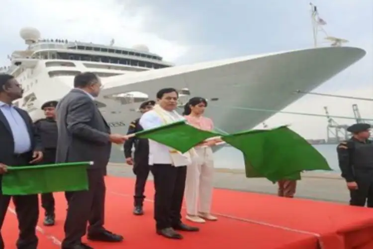 Chennai port launches 21-voyage cruise season as MV Empress arrives