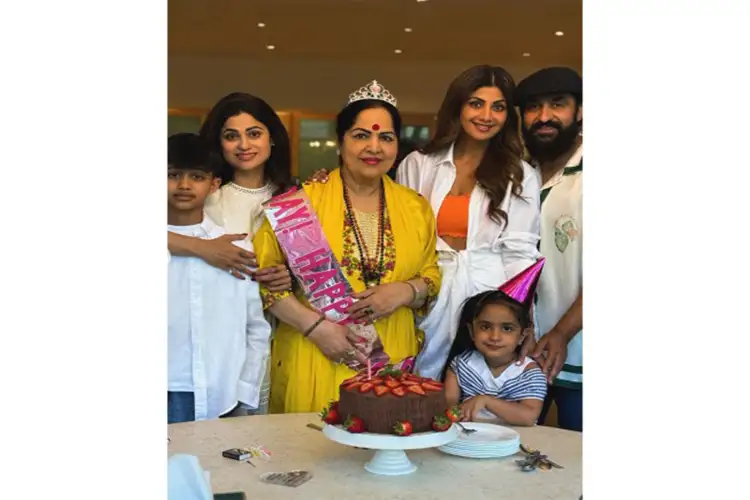Shilpa Shetty calls mother her 