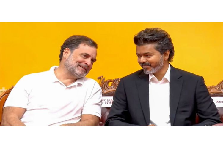 Rahul wishes Vijay on his birthday, says I stand with him for the progress of Tamil Nadu