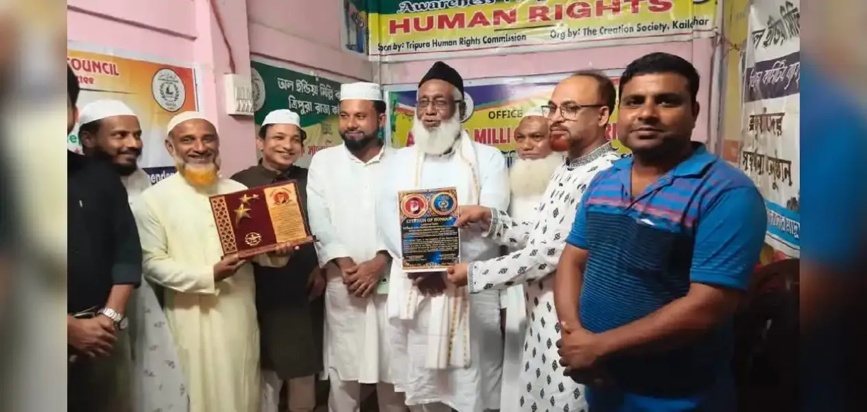 All India Millat Council's major campaign for mutual brotherhood in Tripura