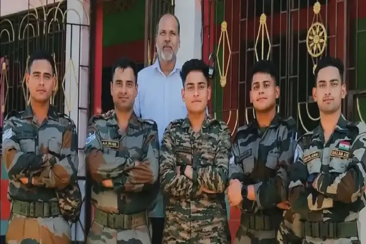 Assam: Textile shopkeeper's five sons become guardians of the nation.