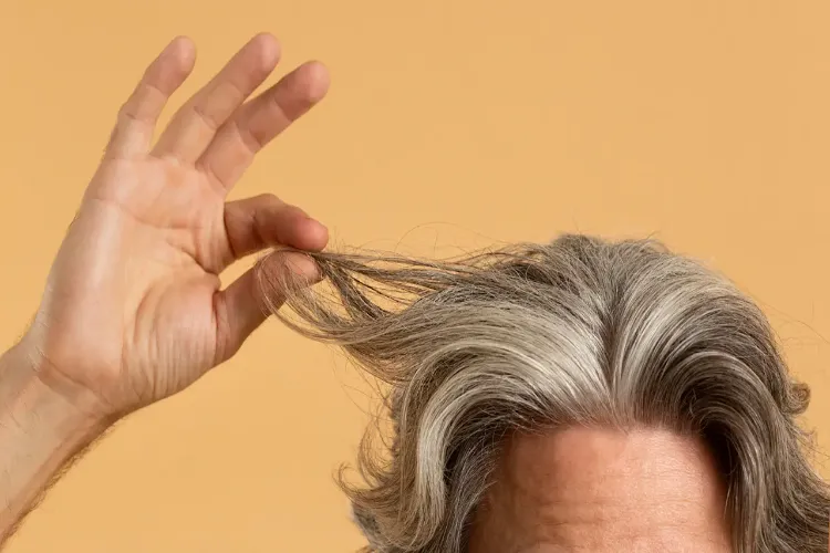 Does plucking out a grey hair cause more grey hairs to grow?