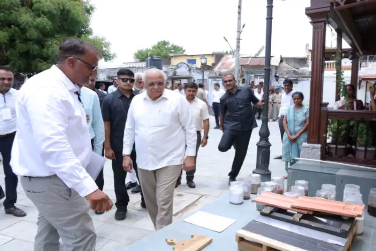 Gujarat CM reviews Vadnagar heritage restoration project; historic legacy to be preserved through scientific conservation efforts