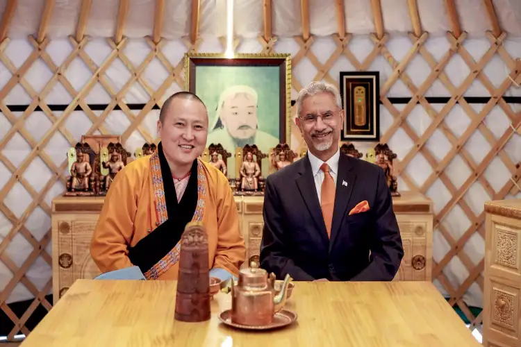 Jaishankar visits flagship India-Mongolia refinery project; reviews work status