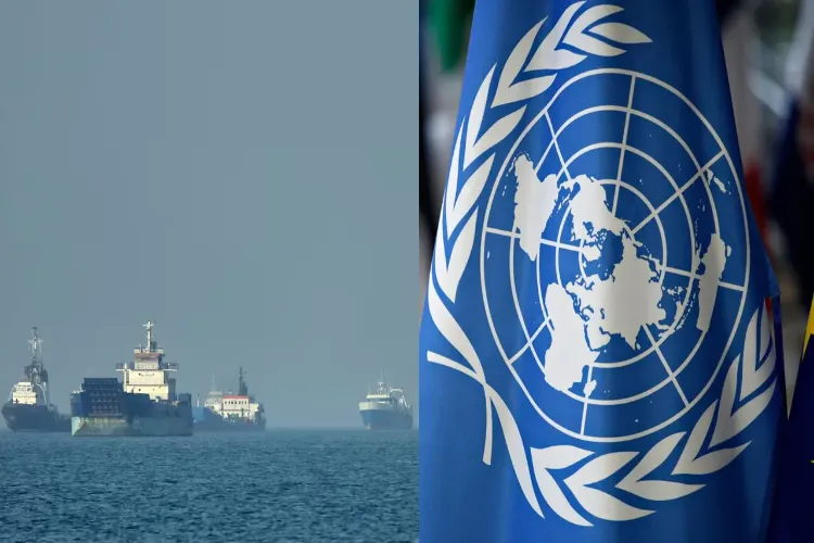 The United Nations has launched an operation to rescue 11,000 sailors stranded in the Strait of Hormuz.