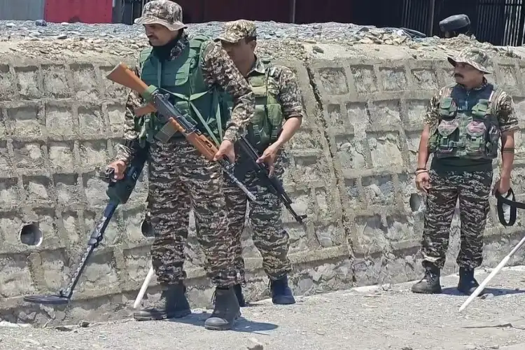 J-K: Security forces conduct mock drill on NH-44 in Ramban ahead of Shri Amarnath Yatra in Ramban