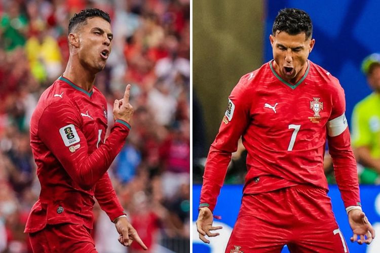 Ronaldo became the first player to score in six World Cups