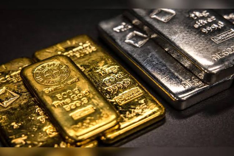 Gold prices fell 1.26 percent to Rs 1,44,676 per 10 grams in futures trade.