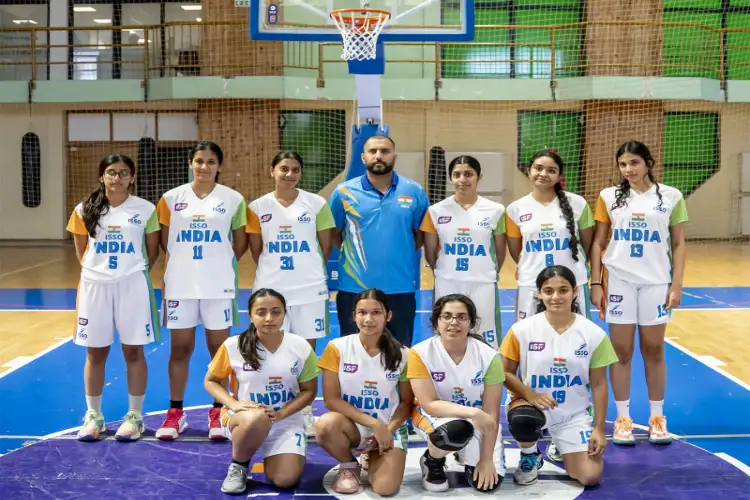 ISSO India basketball team gains global exposure at ISF Championship in Serbia
