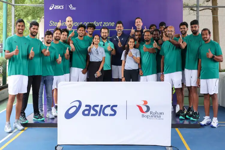 ASICS partners with Rohan Bopanna Tennis Academy to nurture Indian tennis talent
