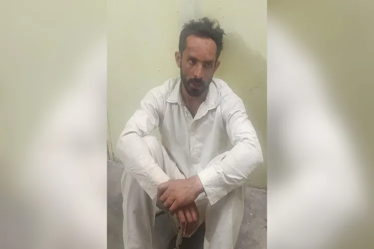 Pakistani national arrested near LoC in Poonch, Jammu & Kashmir.