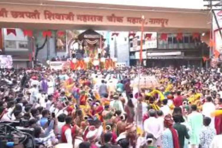 Celebrations underway in Nagpur to honour Shivaji Maharaj on 353rd Shivarajyabhishek Divas