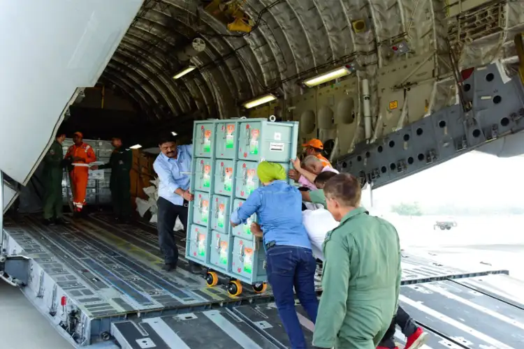 Operation Amistad: BHISHM portable hospital cubes deployed to Venezuela in landmark humanitarian mission after earthquakes