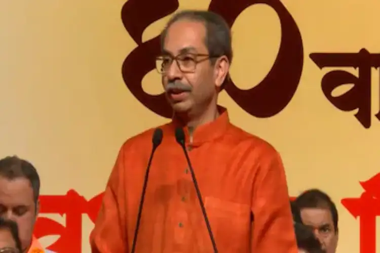'True Shivsainiks are with me': Uddhav Thackeray targets rebel Sena MPs
