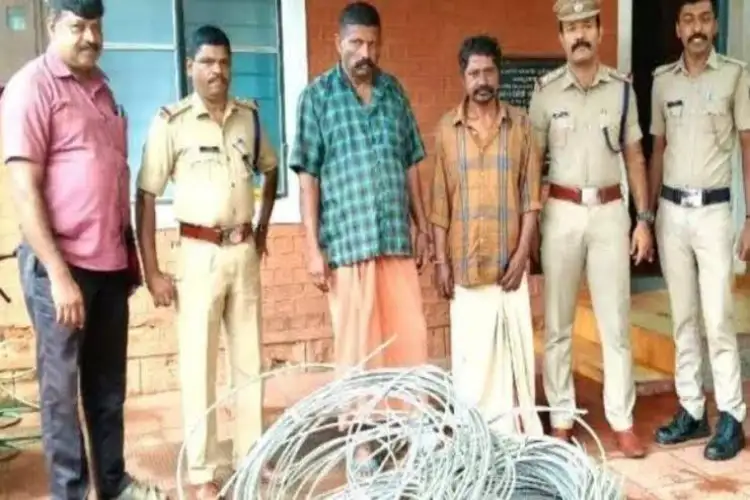 Keralam: Over 100 Kg of aluminium line conductors stolen from KSEB office; 5 arrested