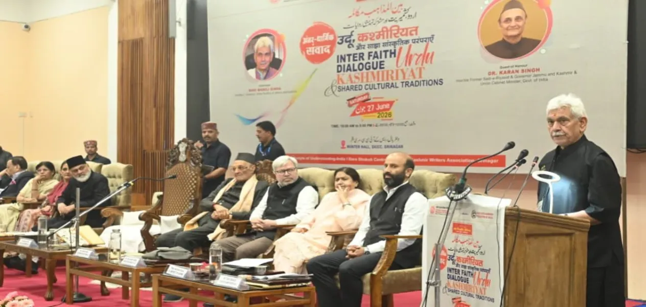 Preserving the legacy of 'Kashmiriyat' is the need of the hour, says Manoj Sinha.
