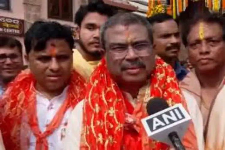 May Mahaprabhu's blessings remain upon humanity: Dharmendra Pradhan offers prayers at Puri Jagannath Temple on Deva Snana Purnima