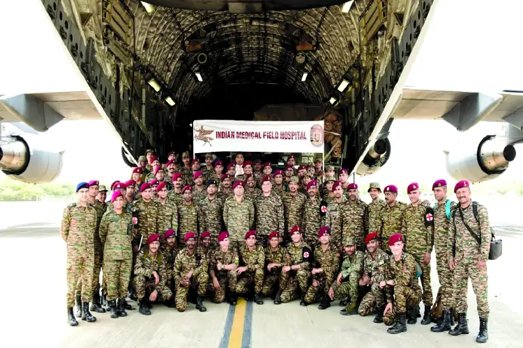 Indian Army rescues 79-year-old woman from rubble in quake-hit Venezuela under Operation Amistad