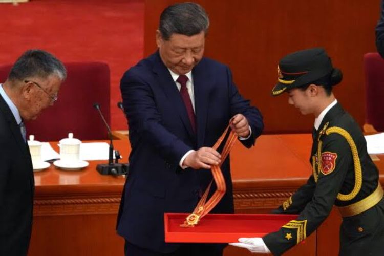 Xi described China's rapid industrialization as an example for developing countries.