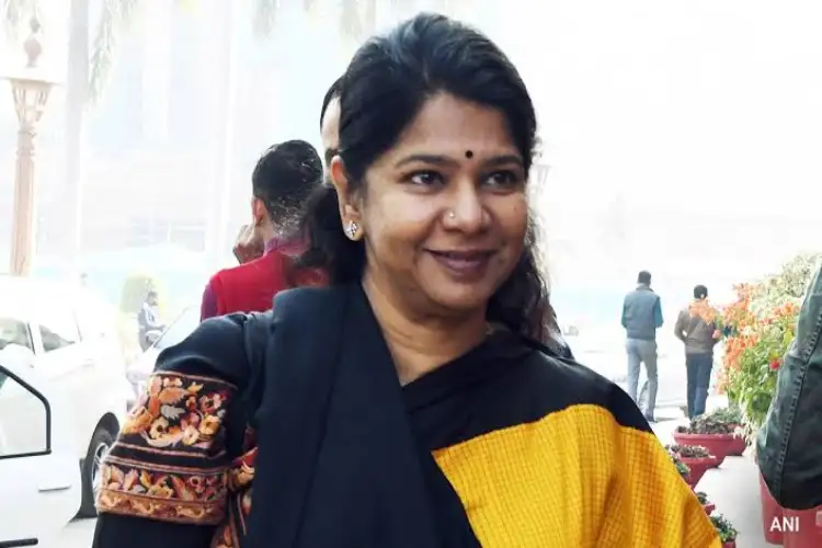 DMK MP Kanimozhi takes dig at political alliances, refers to 'washing machine' model in Tamil Nadu