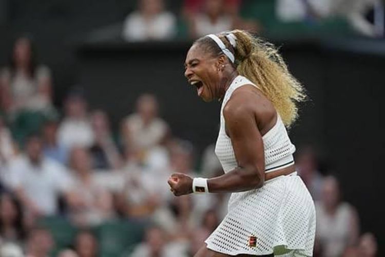 Serena, who played her first singles match in nearly four years