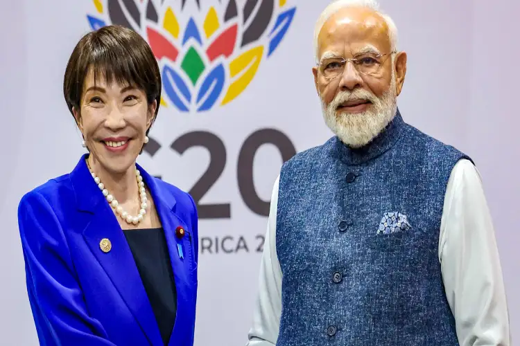 PM Modi holds bilateral-level talks with Japanese counterpart Sanae Takaichi at Hyderabad House