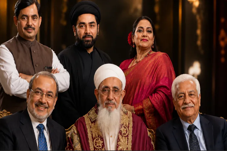 Prominent figures of the Shia community in India. AI image