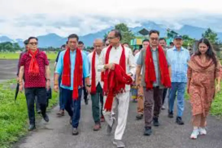 Assam CM, Kiren Rijiju discuss flood rehabilitation during meeting in Delhi