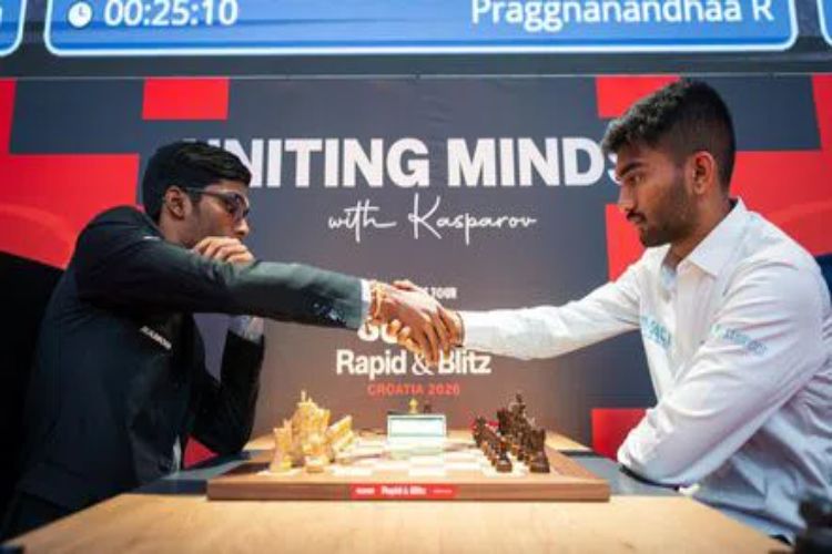 Gukesh finishes joint second in Grand Chess Tour Croatia