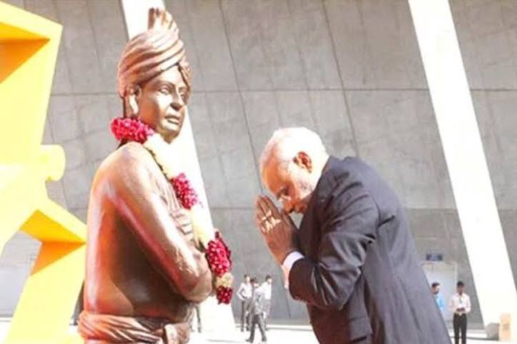 PM Modi pays tribute to Swami Vivekananda on his death anniversary
