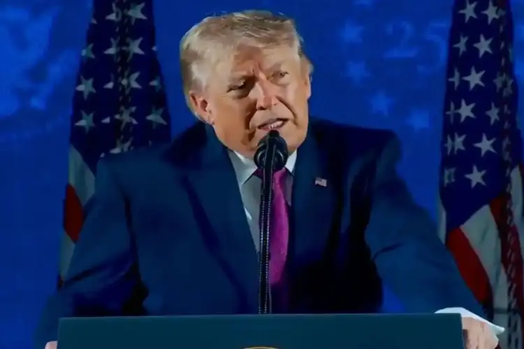 Trump claims US gave Iran 