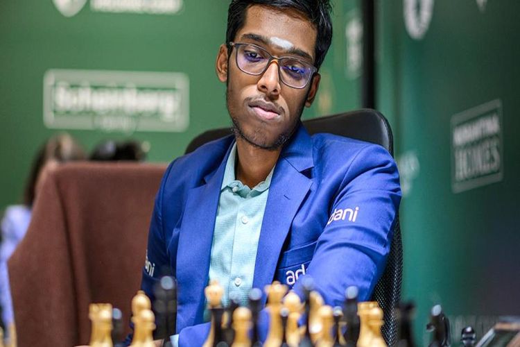 Grand Chess Tour: Praggnanandhaa finishes joint top in rapid section