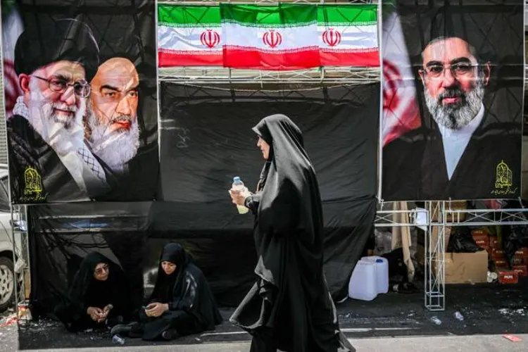 Three sons attended Ayatollah Ali Khamenei's funeral; the new Supreme Leader, Mojtaba, did not appear in public.