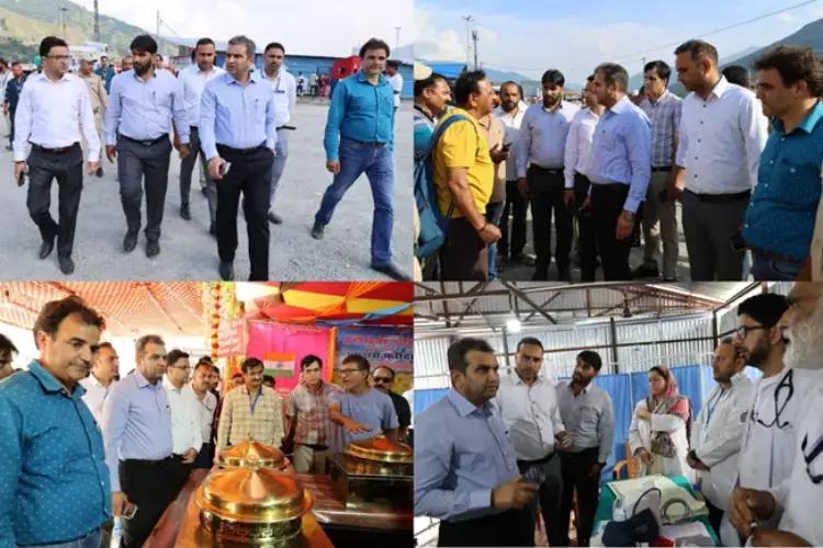 Ramban Health Department enhances safety protocols for devotees for 57-day Amarnath Yatra