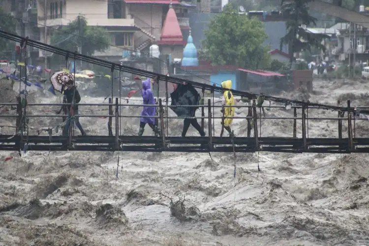 IMD warns of heavy to very heavy rain in parts of Himachal Pradesh; orange alert for Kangra, Una and Sirmaur