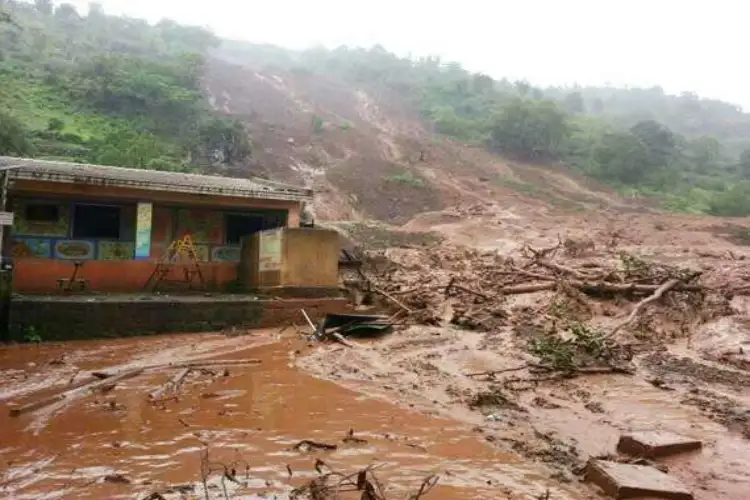 Pune: One dead in Maval Tensil landslide, 2 more feared trapped