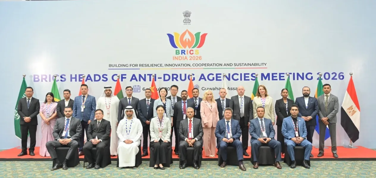 BRICS Nations' Guwahati Meeting: High-Level Deliberations on Combating Drugs Beyond Borders