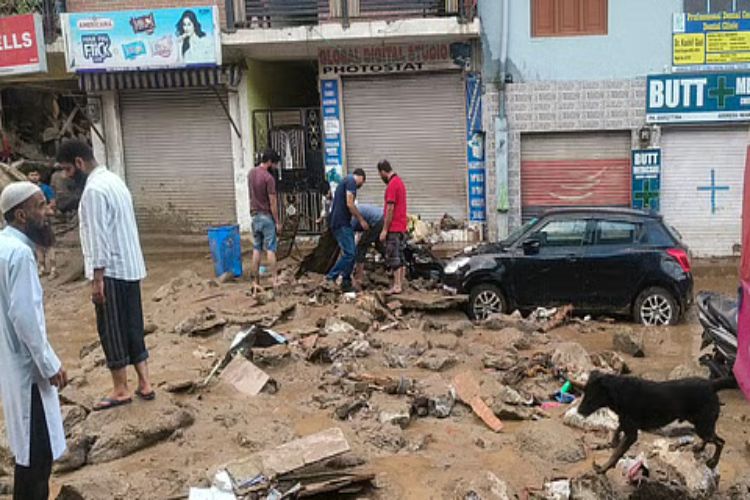 Jammu and Kashmir: Several structures, vehicles damaged in flash floods in Doda