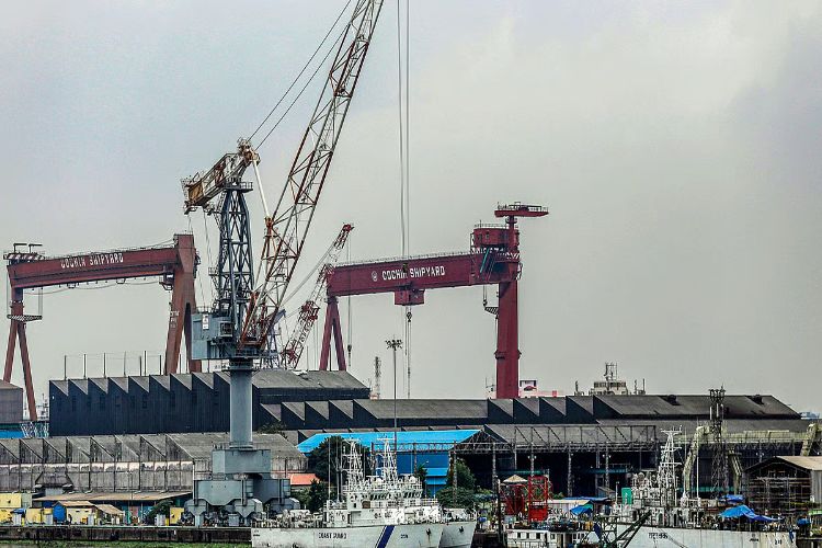 Cochin Shipyard's offer for sale opens, shares fall 4%
