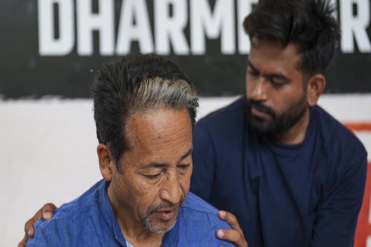 CJP's protest: 10th day of Sonam Wangchuk's fast