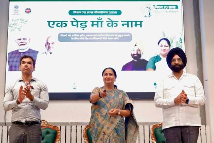  the green cover of Delhi through public participation: Rekha Gupta